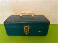 Small Metal Tool Box w Contents