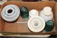 Lot of Electric Insulators