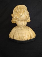C. Vandenburg Plaster Bust of Girl