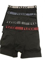 4 New Open Package Size M RBX Boxer Briefs