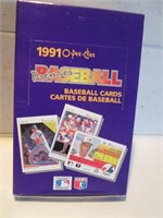 BOX OF 1991  0-PEE-CHEE BASEBALL CARDS