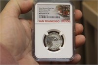 NGC Graded 2018 - S Silver Quarter