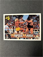 1990 Classic WWF Wrestlemania IV #34 Hogan/ Andre