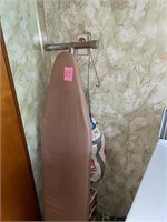 Ironing board & mushroom bag keeper