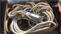 SAFETY HARNESS & ROPE