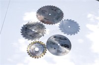 Assorted Carbide Tipped Blades -  Various Sizes