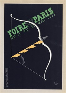 F. L. Mary lithograph poster "Foire de Paris"