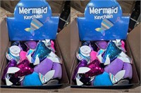 2 Box Mermaid Keychains; 36 Per Box