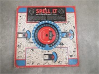 Antique Spell-It Educational Toy