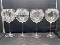 Cheers By Mikasa Balloon  Wine Glasses