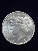 1924 Peace Silver Dollar