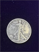 1942-s Walking Liberty Half Dollar