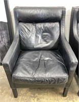 Restoration Hardware Modern Leather Armchair