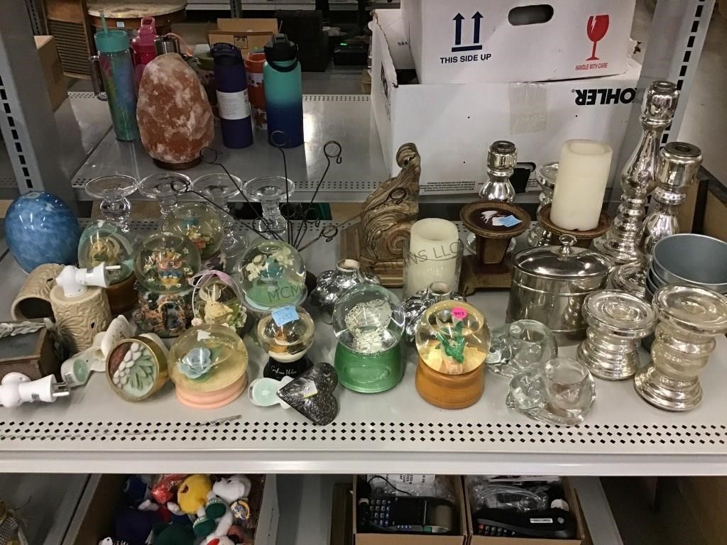Snow globes, candles, wall plug-ins and more