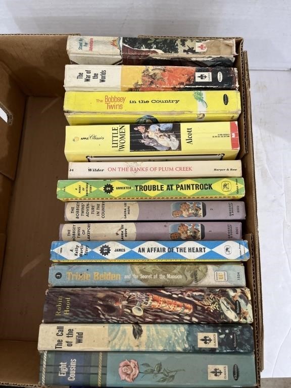 Box of Vintage Books