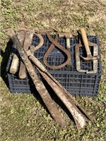 HAND TOOLS, TONGS, HAMMERS, AND PRIMITIVE