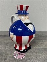 Dept 56 Uncle Sam Patriotic America pitcher USA