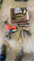 Misc. Tools -- Drill Bits, Snips, Power Stapler