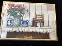 Attributed to KG Subramanyan Watercolor Still Life