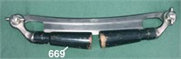 HSB & CO. OVB 7-inch folding handle drawknife