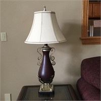 Urn Lamp with Shade