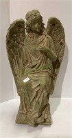 Hard composite garden angel figurine stands 15