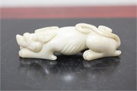 A Carved Chinese Jade Dog