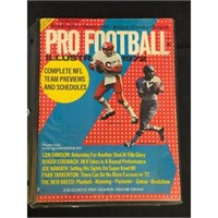 1972 Pro Football Magazine