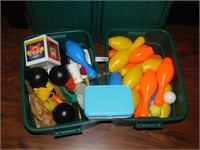 Kids Toys and Game Lot- Bowling,Books,Aggrivation