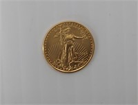 2014 1/10th oz fine gold $5 coin