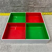 Christmas Plastic Deli Tray