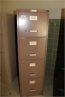 Century Art Steel 4 drawer file cabinet