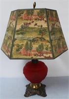 Vintage Lamp - 22" tall