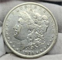 1880 Morgan Silver Dollar VF