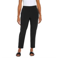 Banana Republic Women’s 8 Mid Rise Pant, Black 8