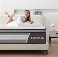 Queen Mattress12Inch Innerspring Hybrid Mattress