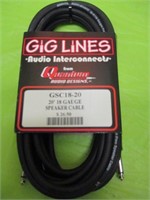 20'  18 Gauge Speaker Cable