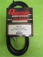 6' Oxygen Free Balanced Patch Cable