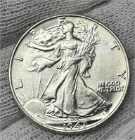 1947 Unc. W. Liberty Half Dollar