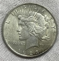 1923 Peace Silver Dollar XF