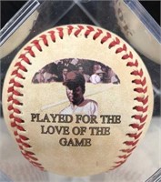 Commemorative Negro League Baseball in Case