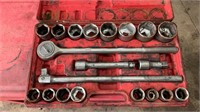 3/4 in drive Socket Set