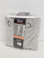 SUNBLOK BLACK OUT CURTAINS - LIGHT GREY