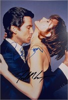 Autograph COA 007 Pierce Brosnan Photo