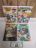 4 Nice Vtg Comic Books - Superman, Son of