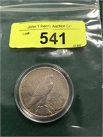 1927 PEACE SILVER DOLLAR