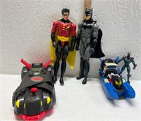 Bat man & Robin plus vehicle lot