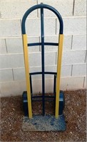 810 - YELLOW HAND TRUCK W/ TIRES