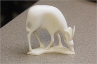 Carved Bone Elk