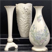 Lenox Vases Including Mother's Day 1983